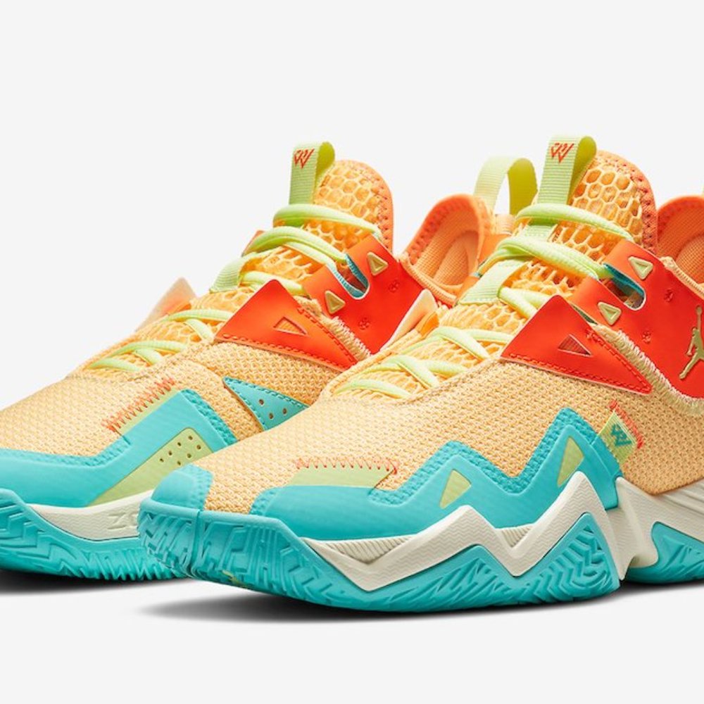 LAST CHANCE TO BY 2/8/2022!!! Jordan Westbrook 1 take PF ‘Mango tint’ with box!!